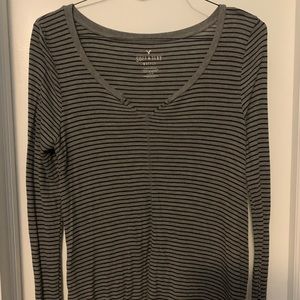 AEO Soft and Sexy Waffle Long Sleeve